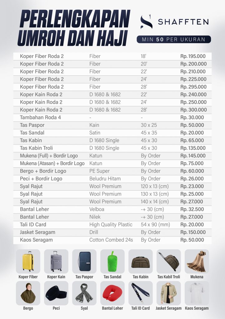 Pricelist Paket Umroh dan Haji
