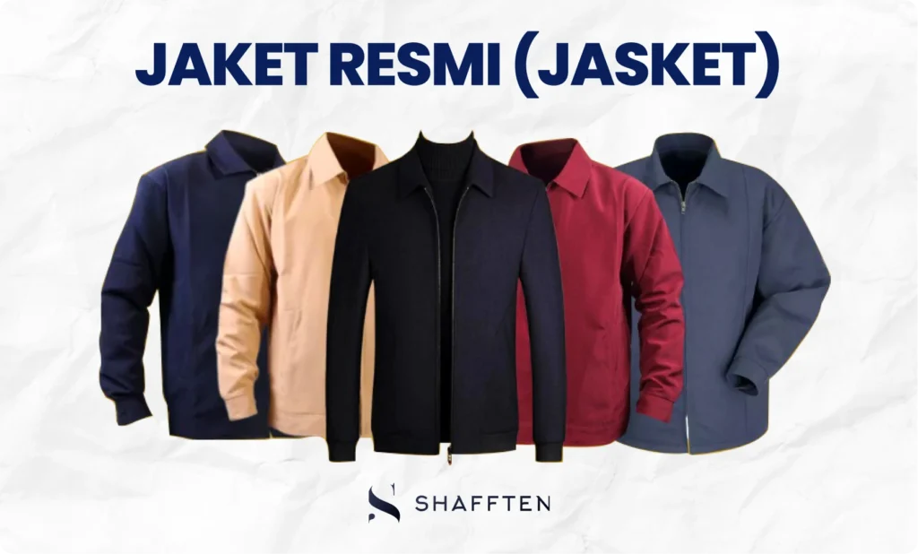 JAKET RESMI (JASKET) SHAFFTEN CUSTOM KONFEKSI YOGYAKARTA